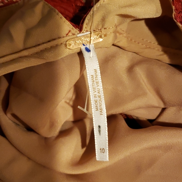 Free People Red Dangerous Love Mini Dress - Picture 10 of 12